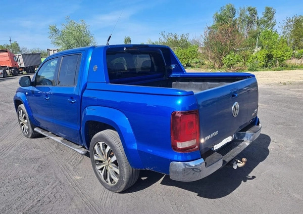 Volkswagen Amarok cena 129000 przebieg: 152000, rok produkcji 2017 z Płock małe 211